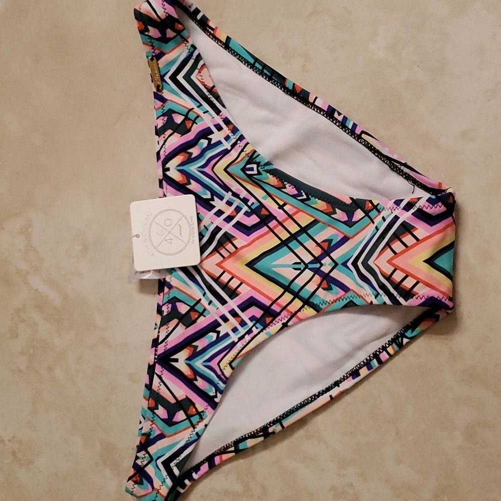 New geoprint bikini bottoms!